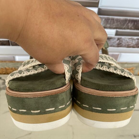 Mou PLATFORM CRISS CROSS UPPER - Platform sandals size 9 - Picture 8 of 16